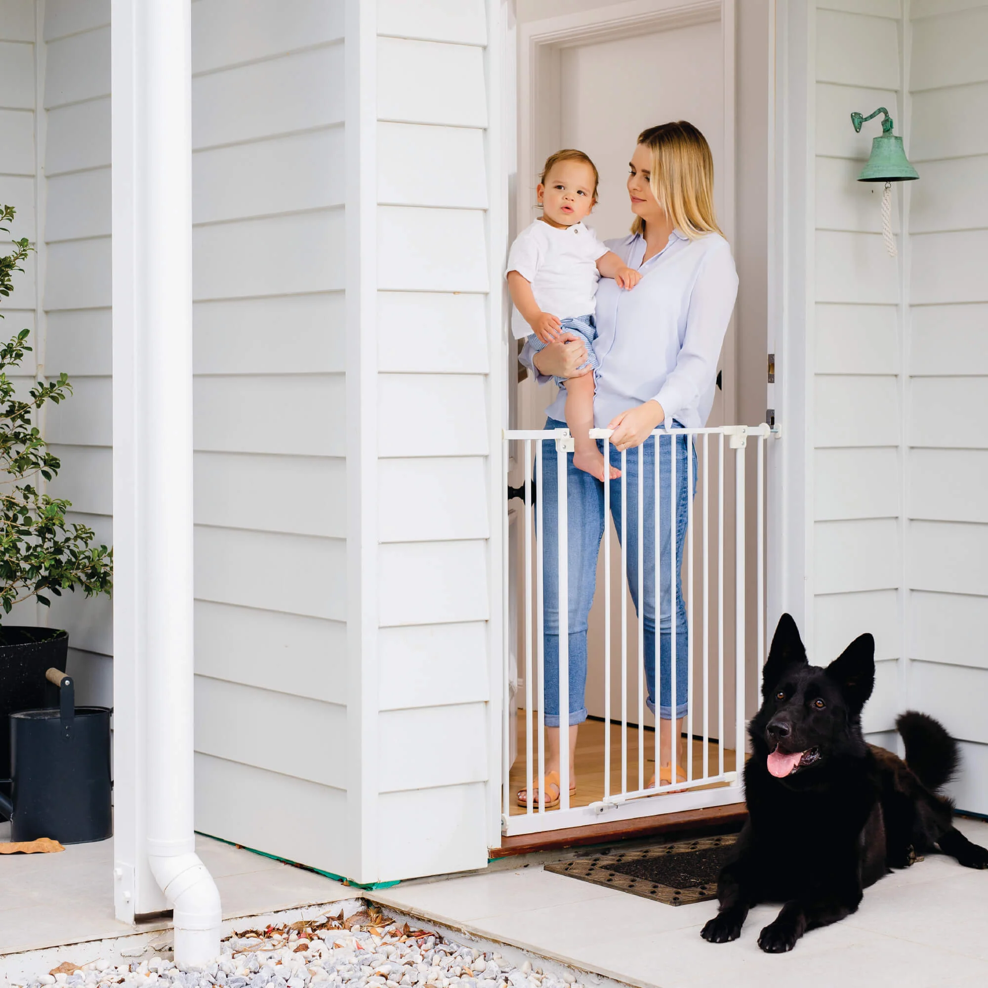 Easy Fit Baby Gate | Extra Tall | 0.82m W x 0.91m H