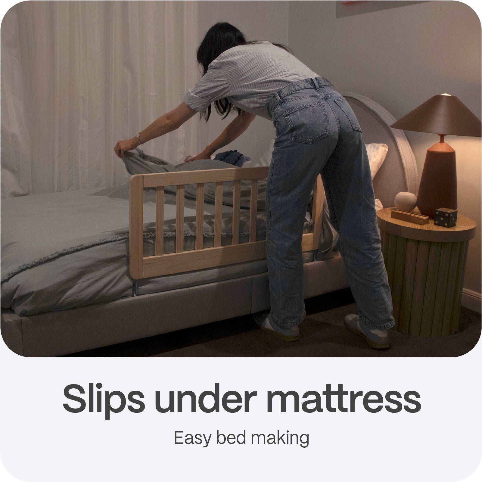 Baby Bed Rail | Timber - Image 3