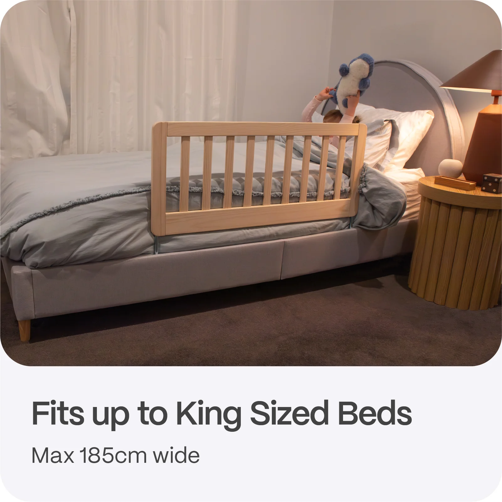 Baby Bed Rail | Timber - Image 5