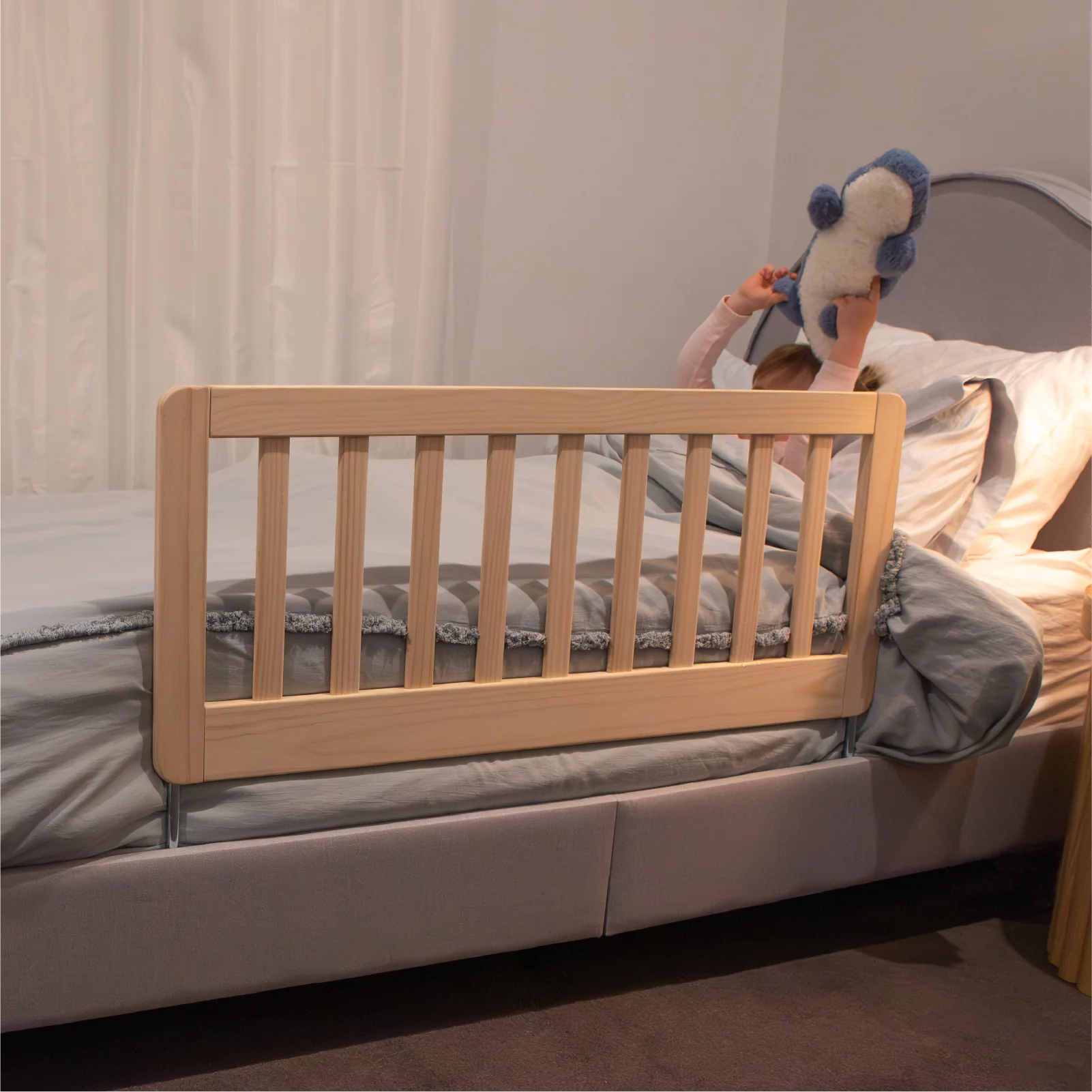 Baby Bed Rail | Timber - Image 9