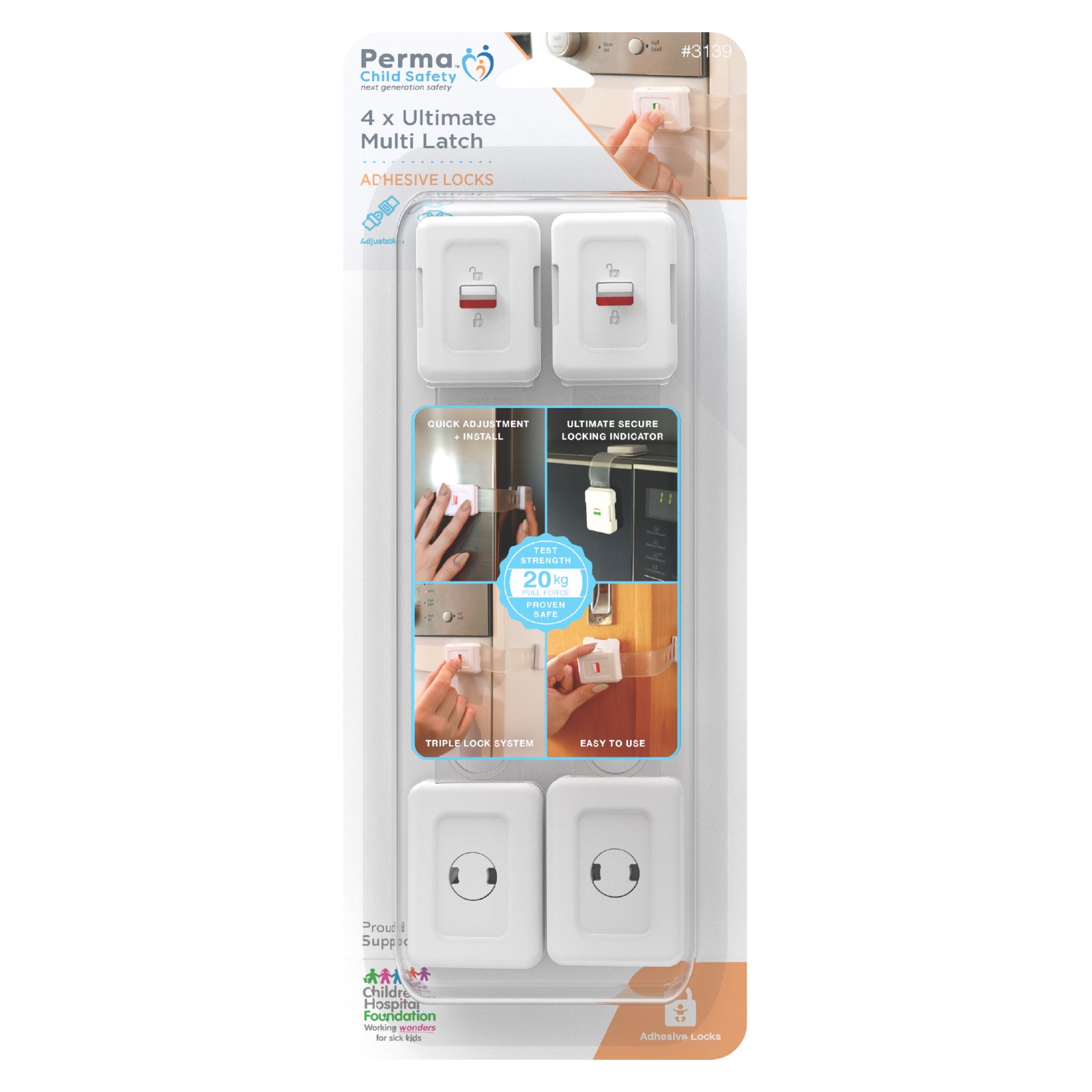 Adjustable + Adhesive Ultimate Multi Latch - Image 2